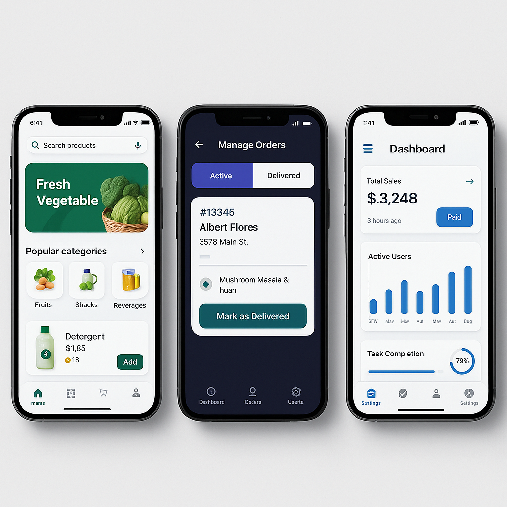 UI Design Showcase